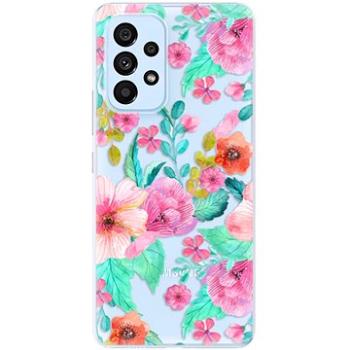 iSaprio Flower Pattern 01 pro Samsung Galaxy A73 5G (flopat01-TPU3-A73-5G)