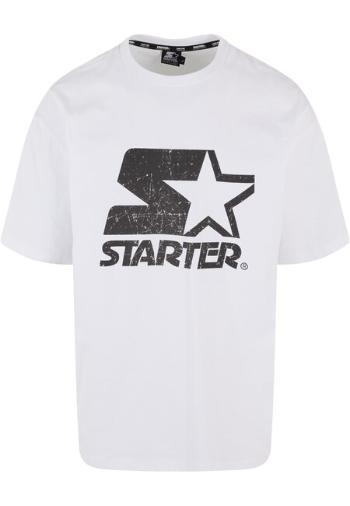 Starter Logo Oversize Acid Tee white - L