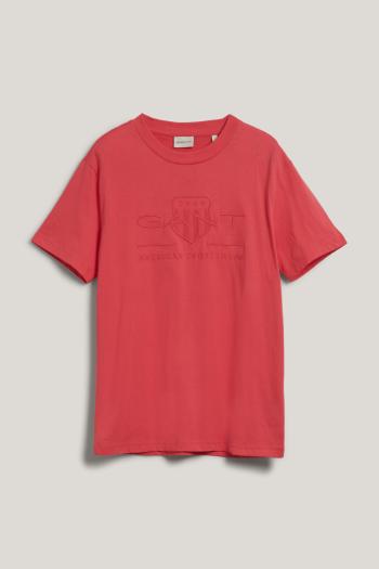 TRIČKO GANT REG TONAL SHIELD SS T-SHIRT WATERMELON RED
