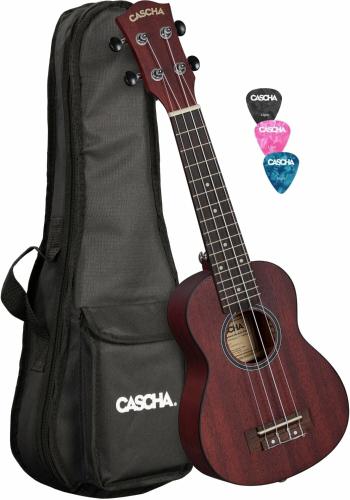 Cascha HH 2263L Red Sopránové ukulele