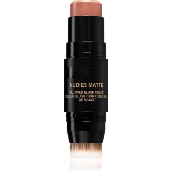 Nudestix Nudies Matte multifunkční líčidlo pro oči, rty a tvář odstín Nude Peach 7 g