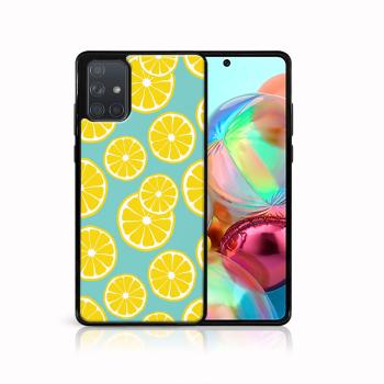 MY ART Ochranný obal Samsung Galaxy A71 -LEMON (121)