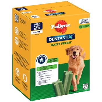 28db Pedigree Dentastix Fresh mindennapi frissesség nagy méretű kutyáknak (>25 kg)