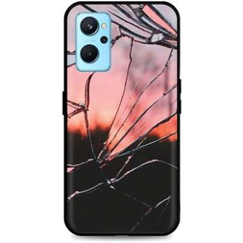 TopQ Kryt LUXURY Realme 9i pevný Pink Broken 71089 (Sun-71089)