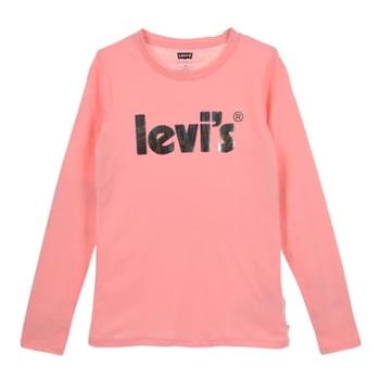 Dětské tričko s dlouhým rukávem Levi's® Peach es n Cream