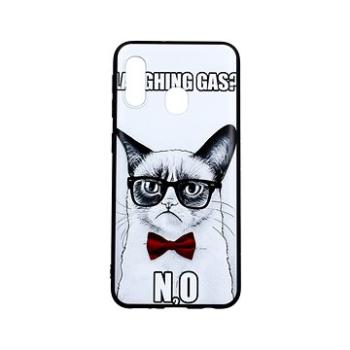 TopQ Samsung A20e 3D silikon Grumpy Cat 42803 (Sun-42803)