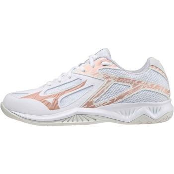 Mizuno THUNDER BLADE 3 Dámská indoorová obuv, bílá, velikost 36.5