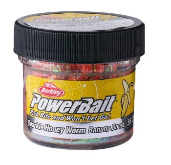 Berkley Nástraha PowerBait Honey Worm 2,5cm - Orange