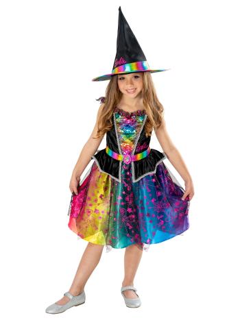 Gyerek jelmez - Barbie boszorkány Méret - gyermek: M: 116 cm
