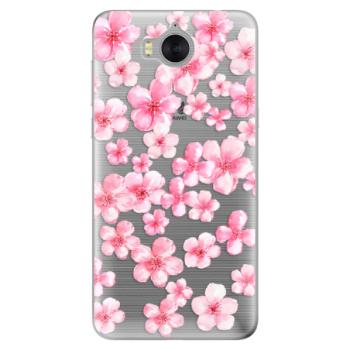 Odolné silikonové pouzdro iSaprio - Flower Pattern 05 - Huawei Y5 2017 / Y6 2017