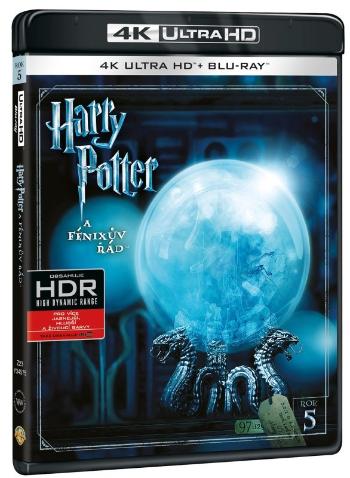 Harry Potter a Fénixův řád (4K UHD + BLU-RAY) (2 BLU-RAY)