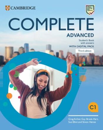 Complete Advanced 3ed Student's Book with Answers with Digital Pack - Guy Brook-Hart, Simon Haines, Sue Elliott, Greg Archer