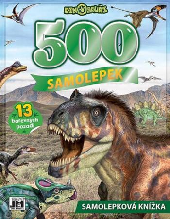 500 samolepek - Dinosauři