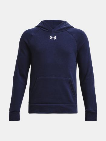 Under Armour UA Rival Fleece Hoodie Mikina dětská Modrá