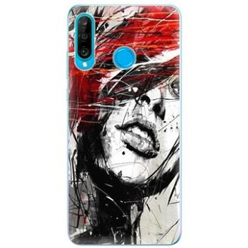 iSaprio Sketch Face pro Huawei P30 Lite (skef-TPU-HonP30lite)