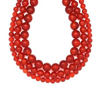 Karneol matt golyó 6mm