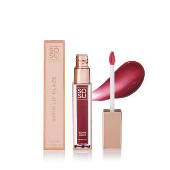 SOSU Cosmetics Lesk na rty Shimmer (Lip Glaze) 6 ml Berry Sweet