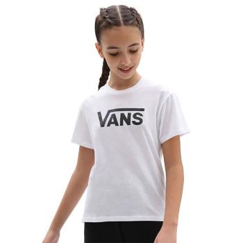 Detské Tričko Vans  FLYING V CREW GIRLS WHITE - XL