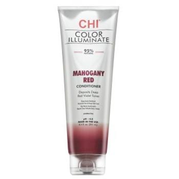 CHI Ionic Color Illuminate Conditioner tonizáló kondicionáló hajszín élénkítésére Mahogany Red 251 ml
