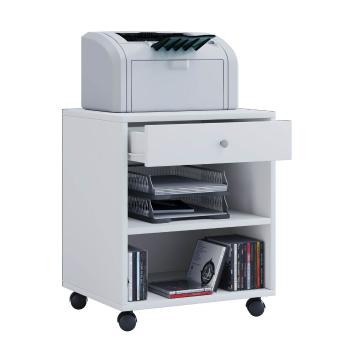 VCM Kontejner na kolečkách Salda, bílý