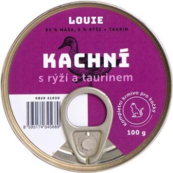 LOUIE kachní s rýží a taurinem 100 g (8595174345689)