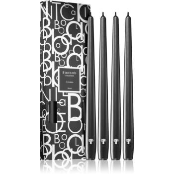 Baobab Collection Candela Black svíčka 4 ks
