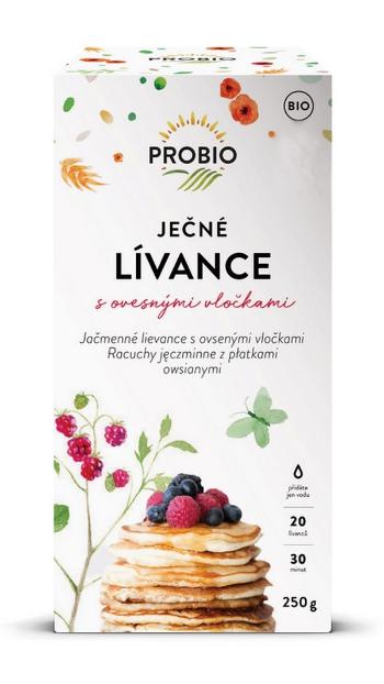 PROBIO Lívance ječné s ovesnými vločkami BIO 250 g