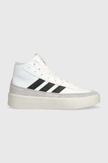 Kožené sneakers boty adidas ZNSORED bílá barva, IE7777