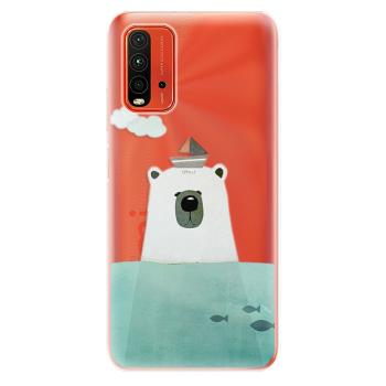 Odolné silikonové pouzdro iSaprio - Bear With Boat - Xiaomi Redmi 9T