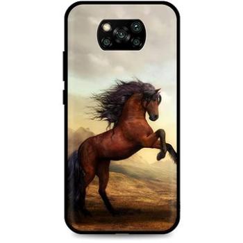 TopQ Xiaomi Poco X3 silikon Brown Horse 60915 (Sun-60915)