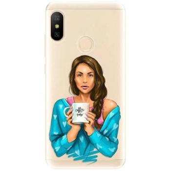 iSaprio Coffe Now - Brunette pro Xiaomi Mi A2 Lite (cofnobru-TPU2-MiA2L)