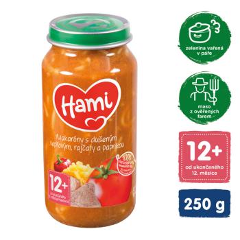 Hami Makaróny s dušeným vepřovým rajčaty a paprikou 250 g