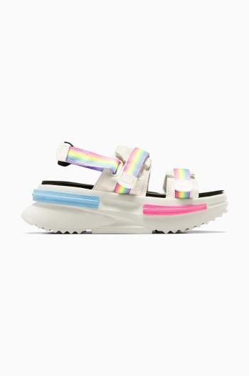 Sandály Converse Run Star Utility Sandal CX Pride bílá barva, na platformě, A10219C