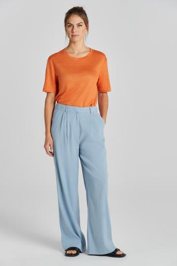 KALHOTY GANT REL STRETCH LINEN TAILORED PANT DOVE BLUE