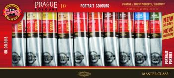 KOH-I-NOOR Prague Sada olejových barev 10 x 40 ml