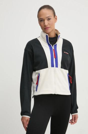 Fleecová mikina Columbia Backbowl II FZ Fleece černá barva, 2092163