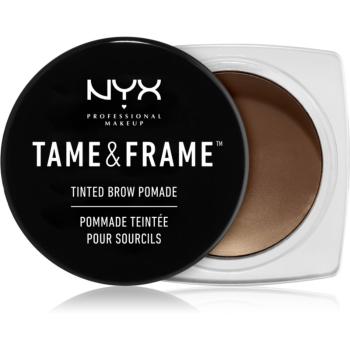 NYX Professional Makeup Tame & Frame Brow pomáda na obočí odstín 02 Chocolate 5 g