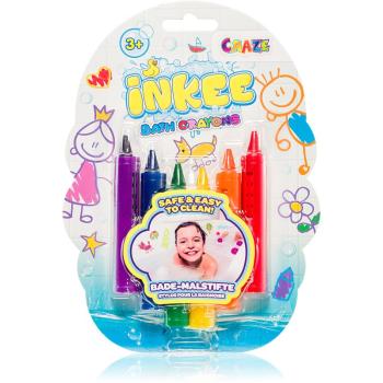 Craze INKEE Bath Crayons pastelky do vany 3+ 6 ks