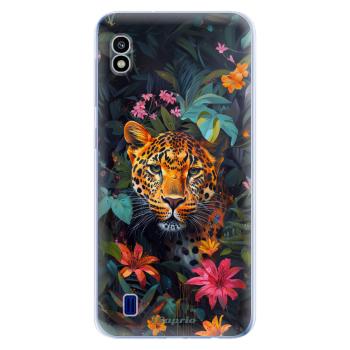 Odolné silikonové pouzdro iSaprio - Flower Jaguar - Samsung Galaxy A10