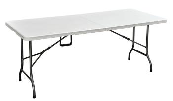 Skládací stůl CATERING ocel / plast Rojaplast 180x75x72 cm