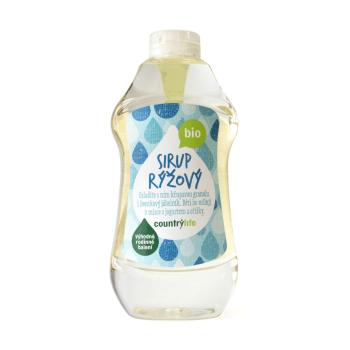 Sirup rýžový 874 ml/1200 g BIO   COUNTRY LIFE