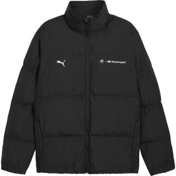 Puma BMW M MOTORSPORT ESSENTIALS+ PUFFER JACKET Pánská bunda, černá, velikost