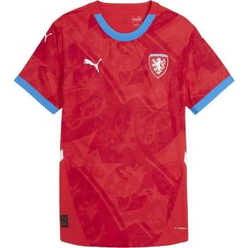 Puma FACR HOME JERSEY REPLICA JR Dětská replika fotbalového dresu, červená, velikost