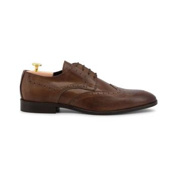 Duca Di Morrone  Valerio - Leather Brown  Nízka obuv do mesta Hnedá