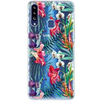 iSaprio Flower Pattern 03 pro Samsung Galaxy A20s (flopat03-TPU3_A20s)