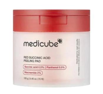 Medicube Exfoliační pleťové tampony Red Succinic Acid (Peeling Pad) 155 g