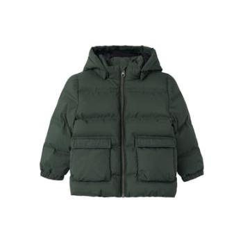 name it Puffer Jacket Nmmmellow Deep Forest