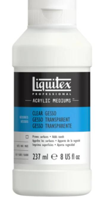 Transparentní akrylový šeps Liquitex 237ml