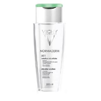 Vichy Micelární čisticí voda pro citlivou problematickou pleť Normaderm (Micellar Solution) 200 ml