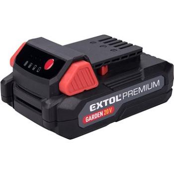 EXTOL PREMIUM baterie akumulátorová GARDEN20V, 2000mAh, 8895780 (8895780)